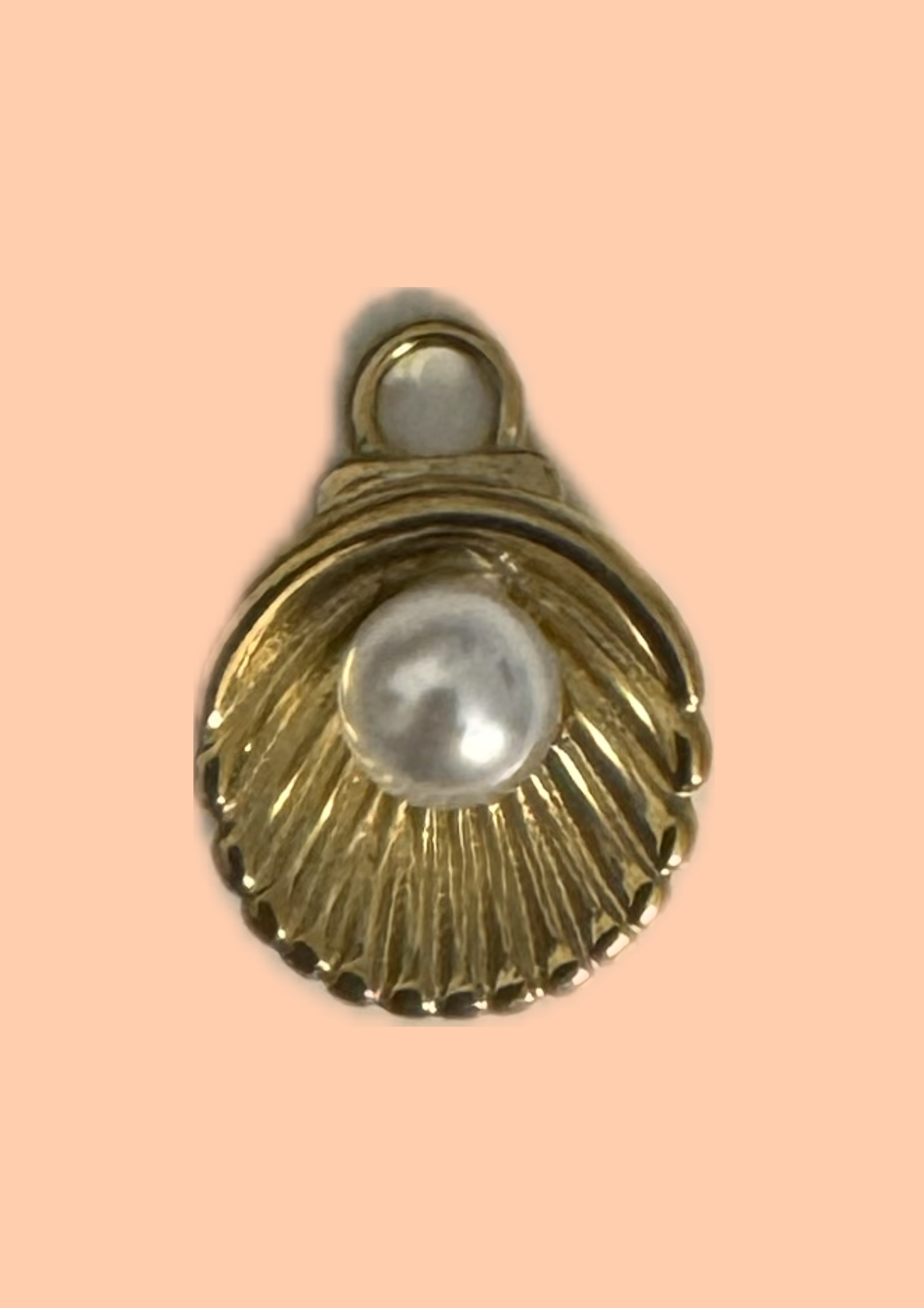 Charms coquillage perle