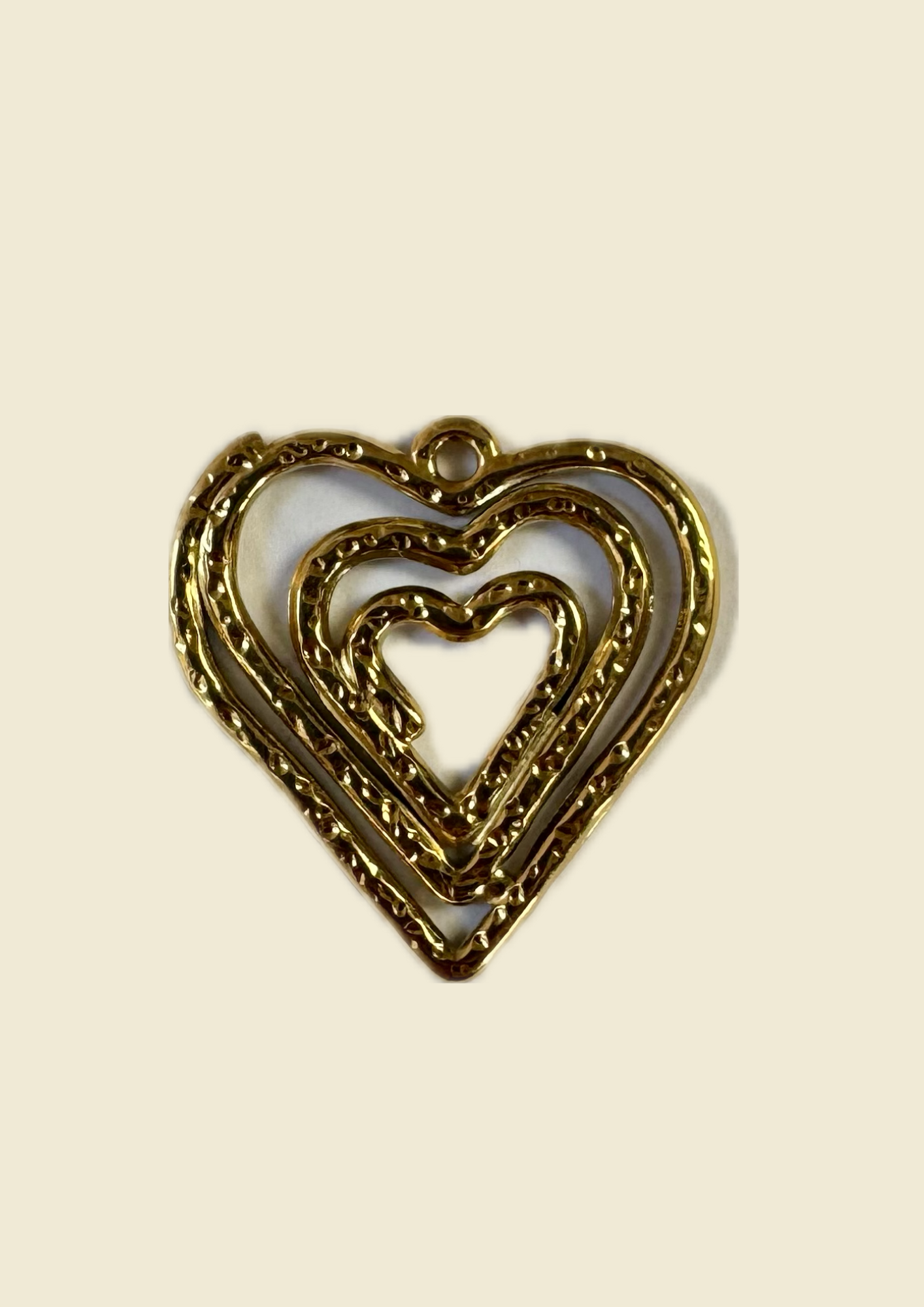 Charms triple coeur