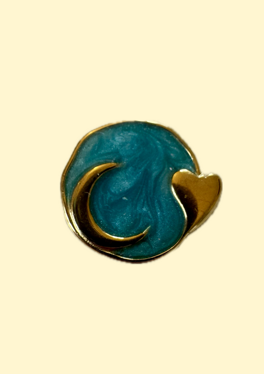 Charms lune bleue