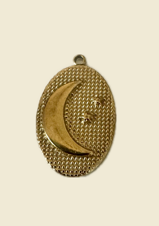 Charms plaque lune