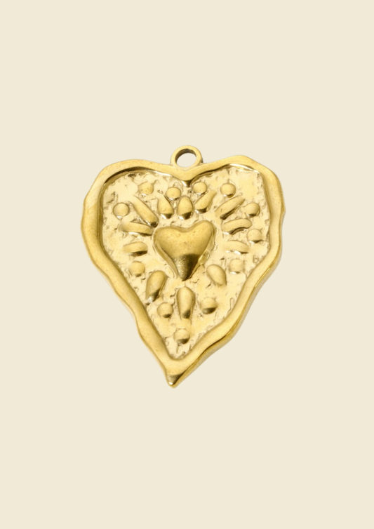 Charms cœur bohème