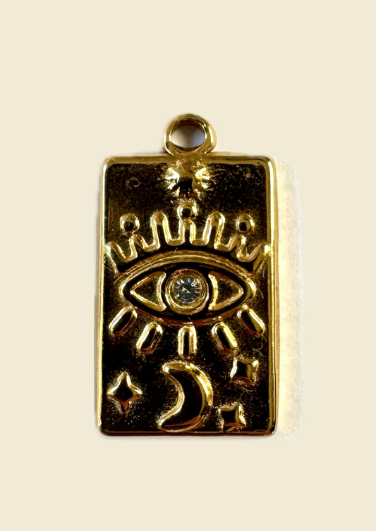 Charms plaque oeil