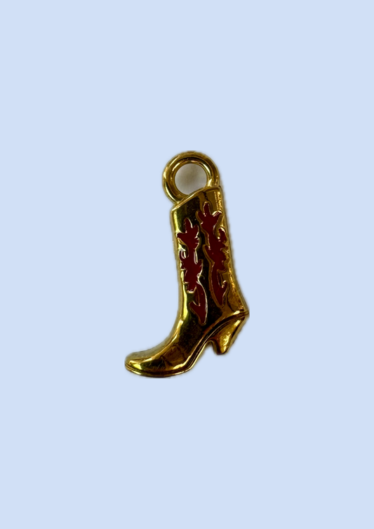 Charms santiag rouge