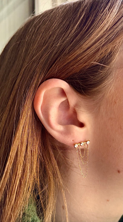 Boucles d'oreilles pendantes