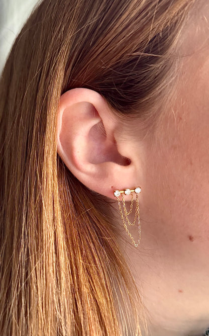 Boucles d'oreilles pendantes