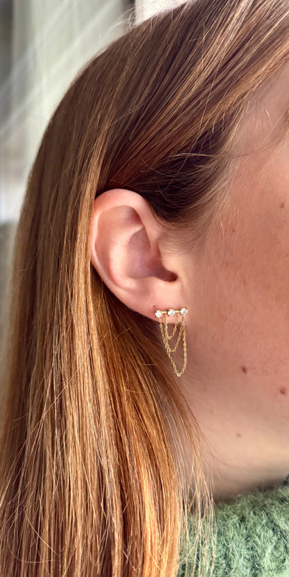 Boucles d'oreilles pendantes