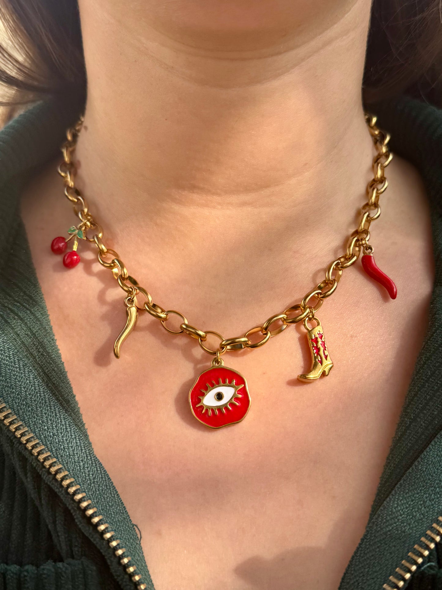 Collier Bangkok - Collier 5 charms