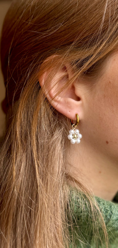 Boucles d'oreilles fleurs