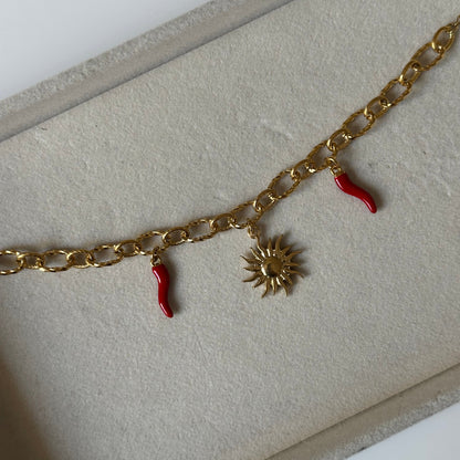 Bracelet Edition limitée Glowria Box - Bracelet 3 charms