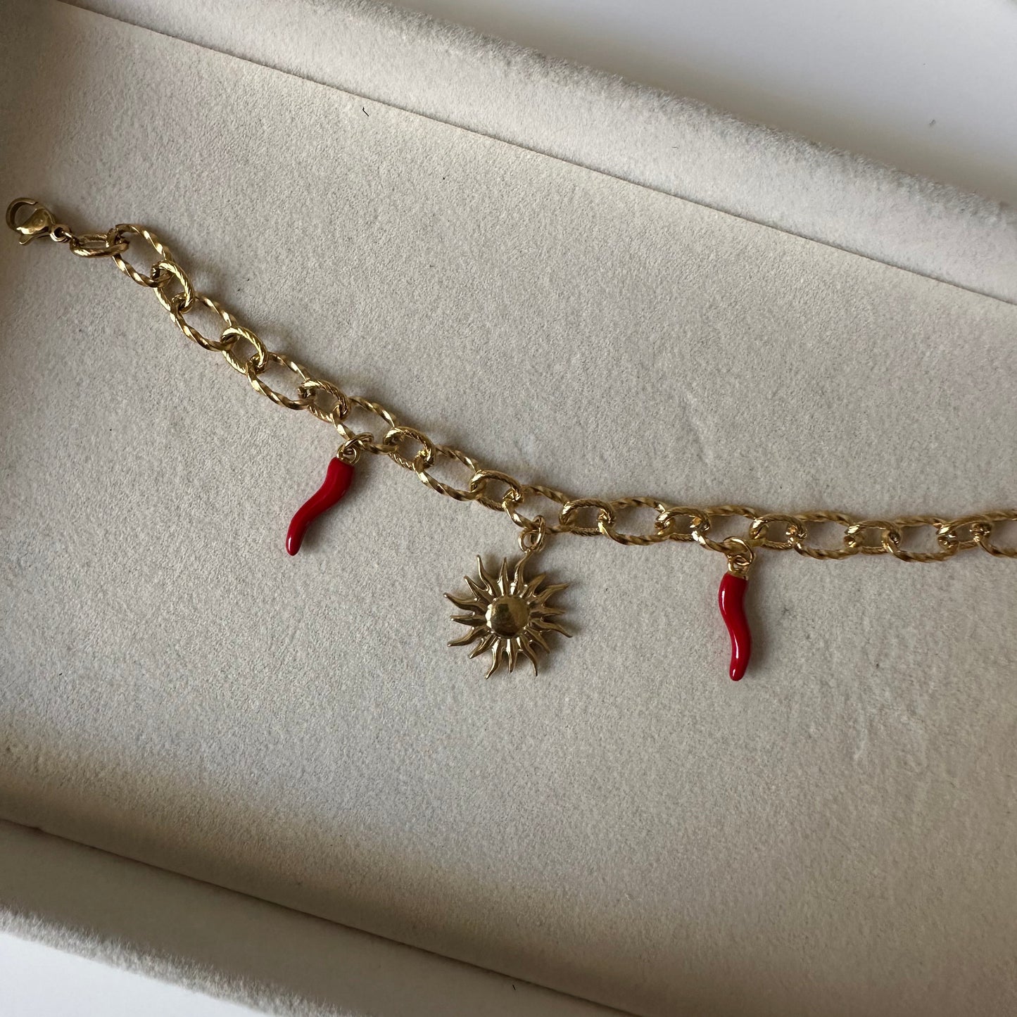 Bracelet Edition limitée Glowria Box - Bracelet 3 charms